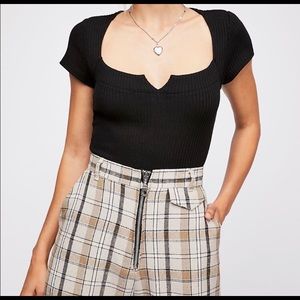 Free People Notch Your Girl Tee